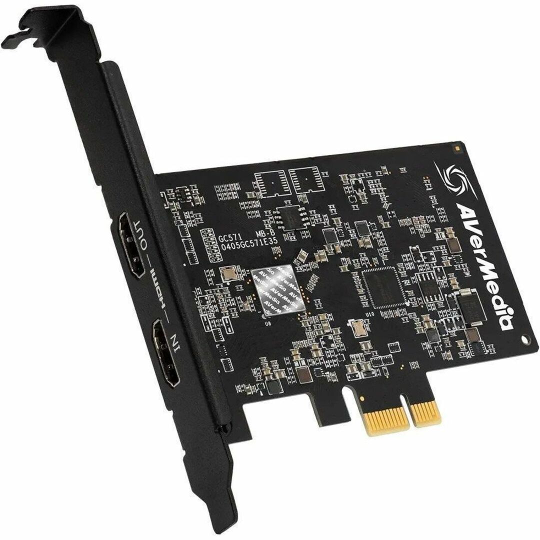 AVerMedia GC571 Live Streamer ULTRA HD Video Capturing Device, 4K UHD HDMI, PCI Express 3.0 x1