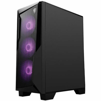 Front-angled view of MSI Codex R2 showing RGB fans and MSI logo-alternate-image8