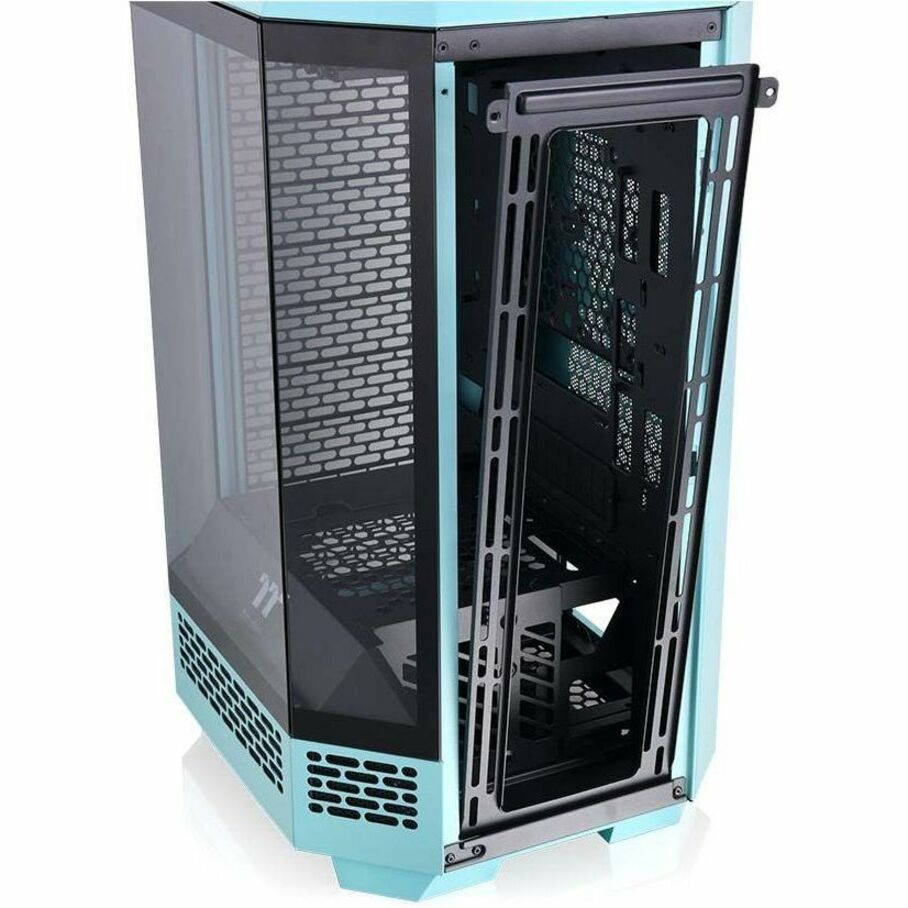 Thermaltake CA-1Y4-00SBWN-00 The Tower 300 Turquoise Micro Tower Chassis, Computer Case