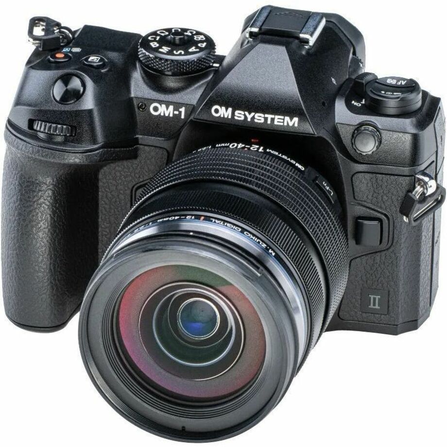 Olympus V210041BU000 OM SYSTEM OM-1 Mark II Mirrorless Camera with Lens, 20.4 Megapixel, 4K Video