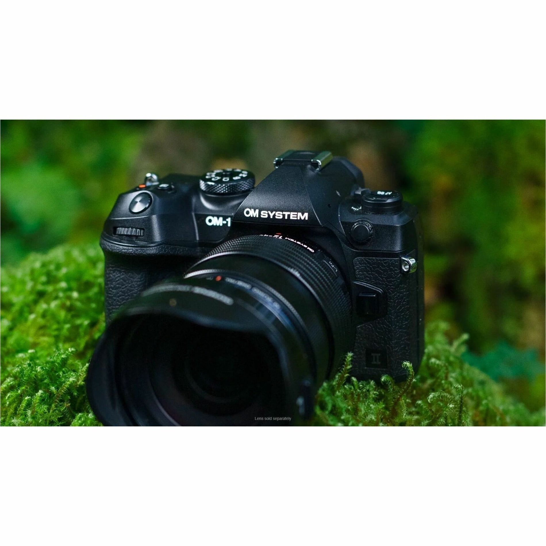 Olympus V210041BU000 OM SYSTEM OM-1 Mark II Mirrorless Camera with Lens, 20.4 Megapixel, 4K Video