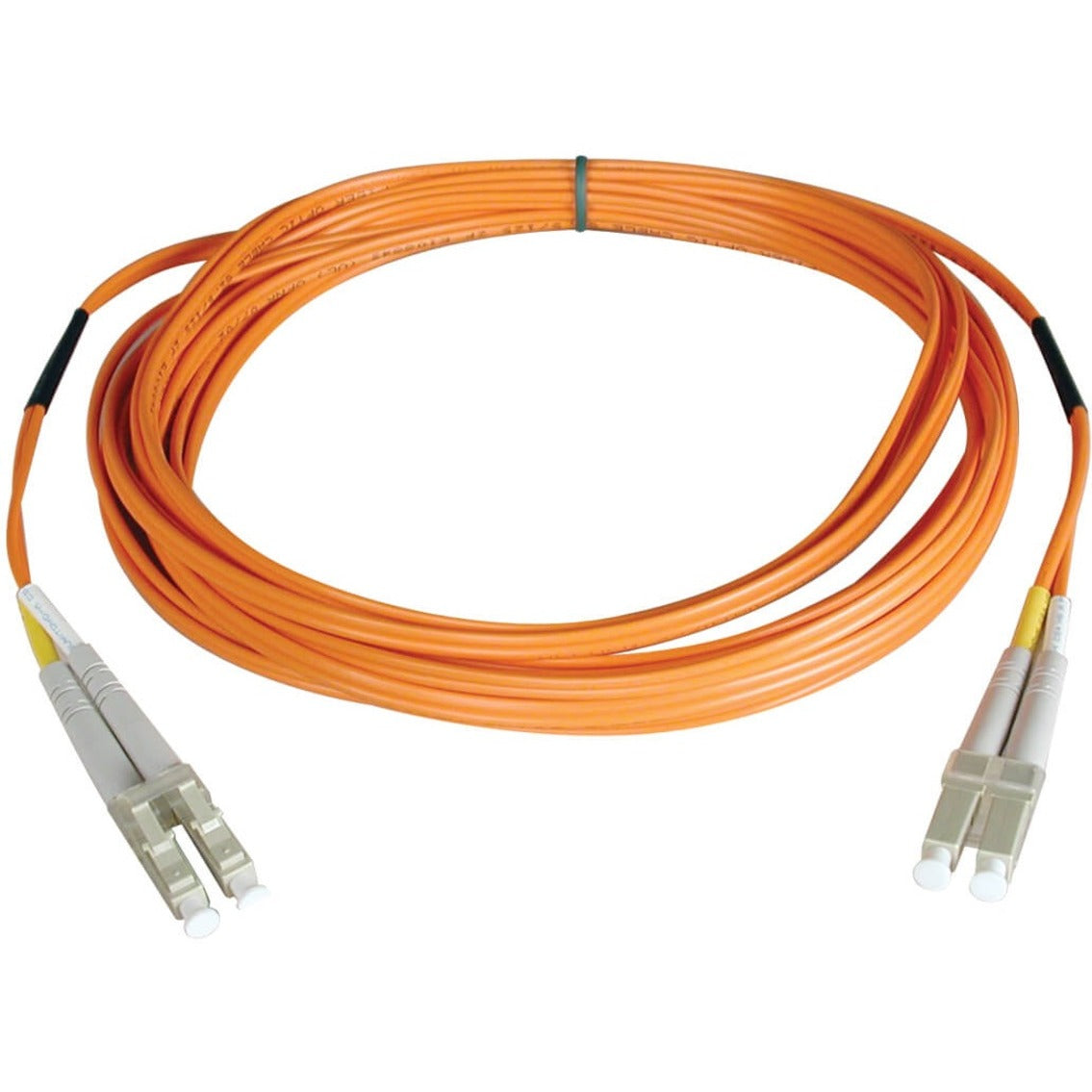 Tripp Lite N520-100M Fiber Optic Duplex Patch Cable, 328.10 ft, LC/LC 50/125 Fiber, Use on Fiber and Fibre Channel Installations