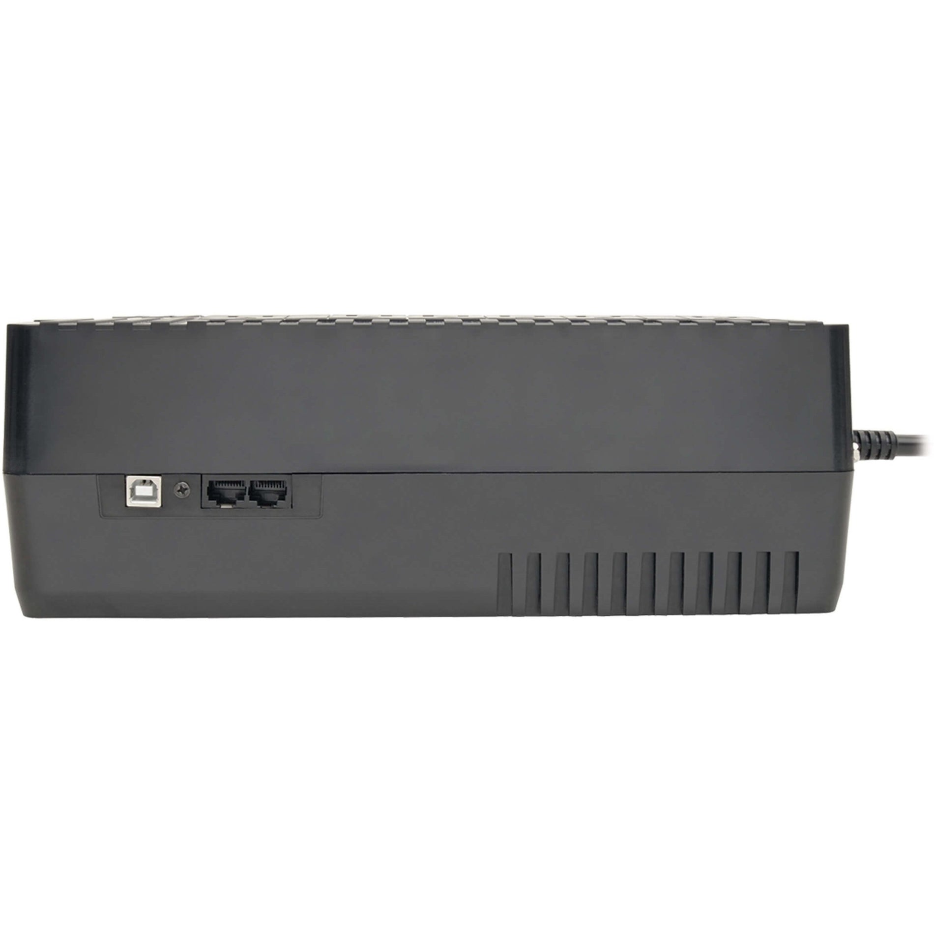 Tripp Lite UPS 750VA 450W Desktop Battery Back Up AVR 50/60Hz Compact 120V USB RJ11 (AVR750U) Left image