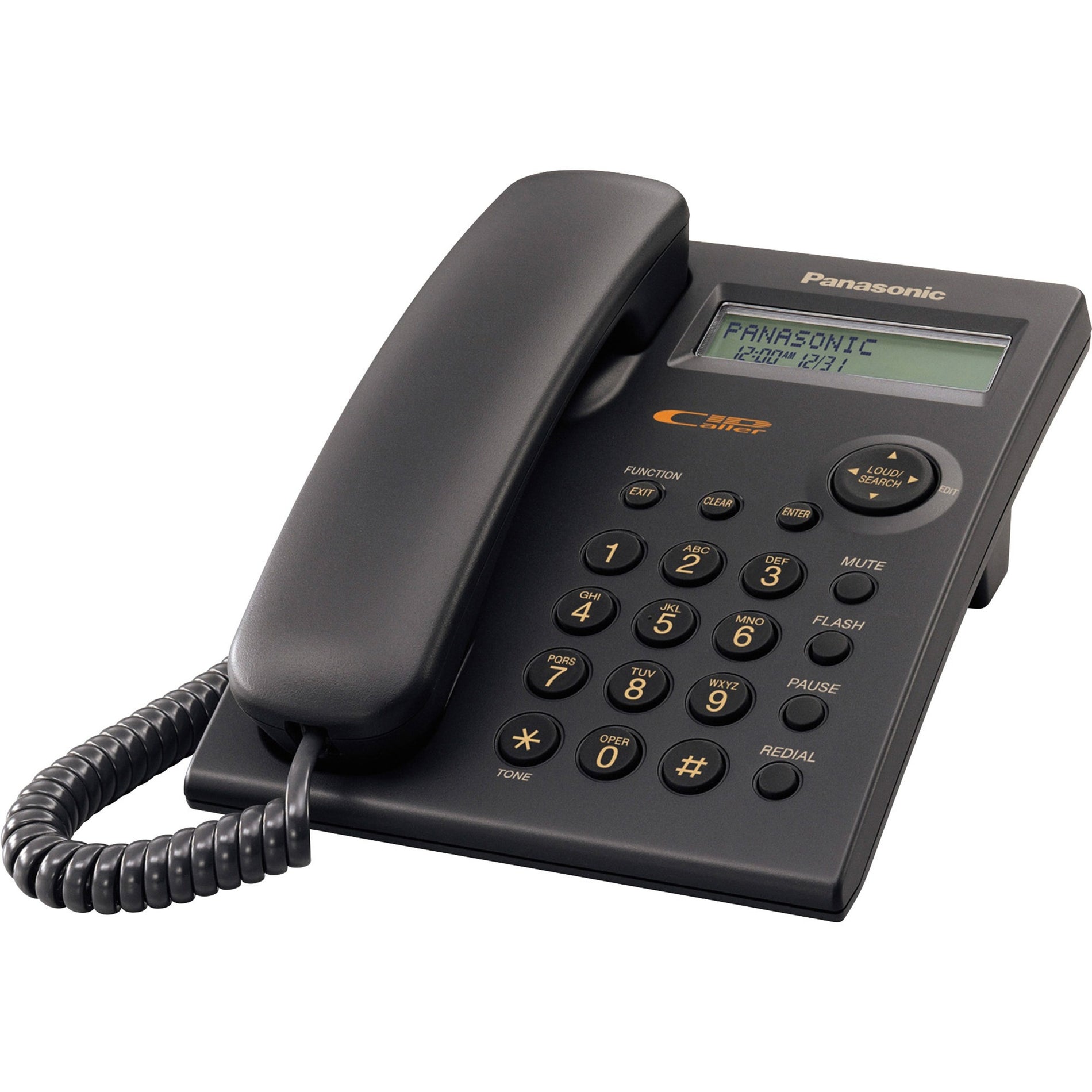 Panasonic KX-TSC11B Integriertes Multifunktions Telefon Wandmontierbar Schwarz 