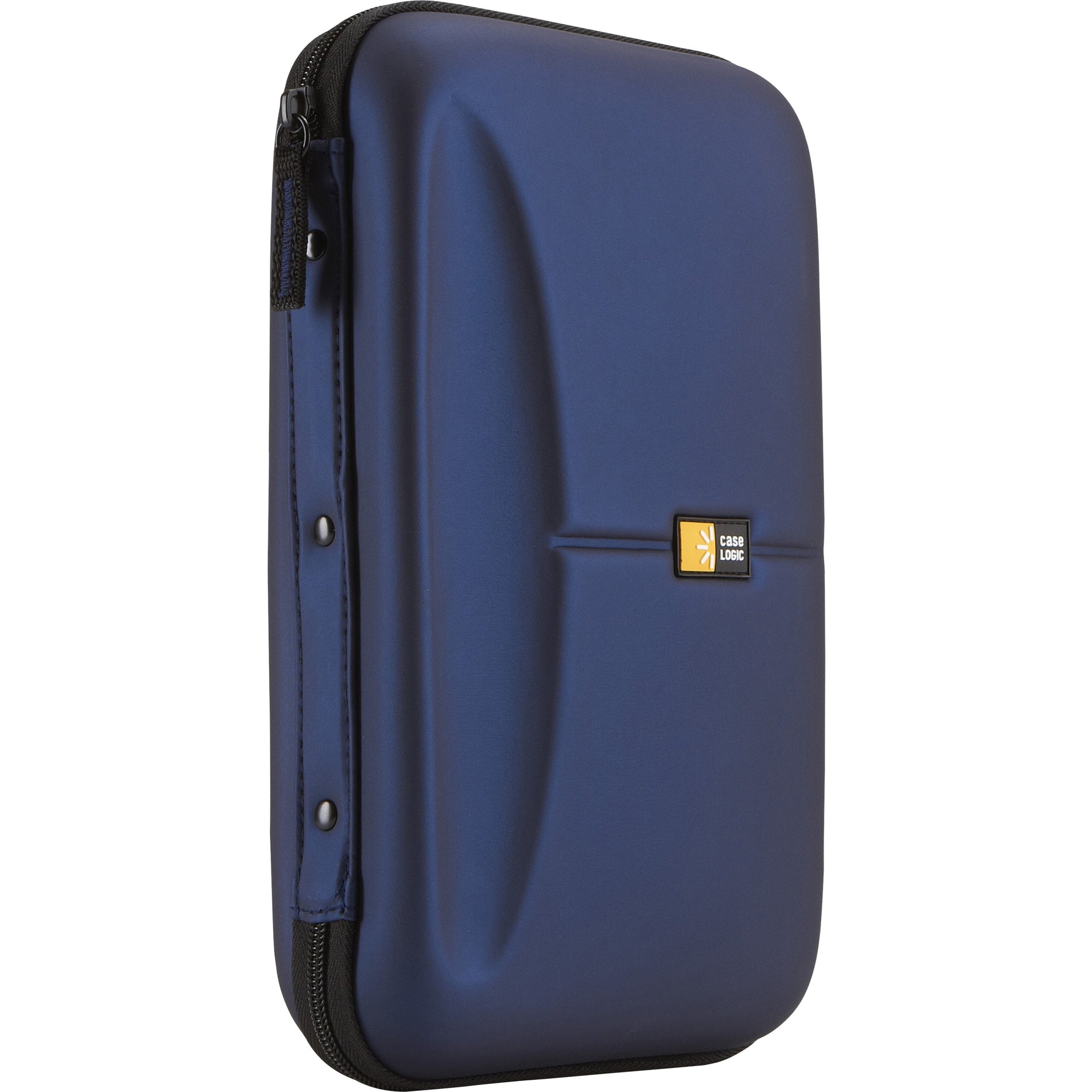 Case Logic CDE-72/BLUE EVA Media Wallet, Optical Disc Case, 72 CD/DVD Capacity, Blue