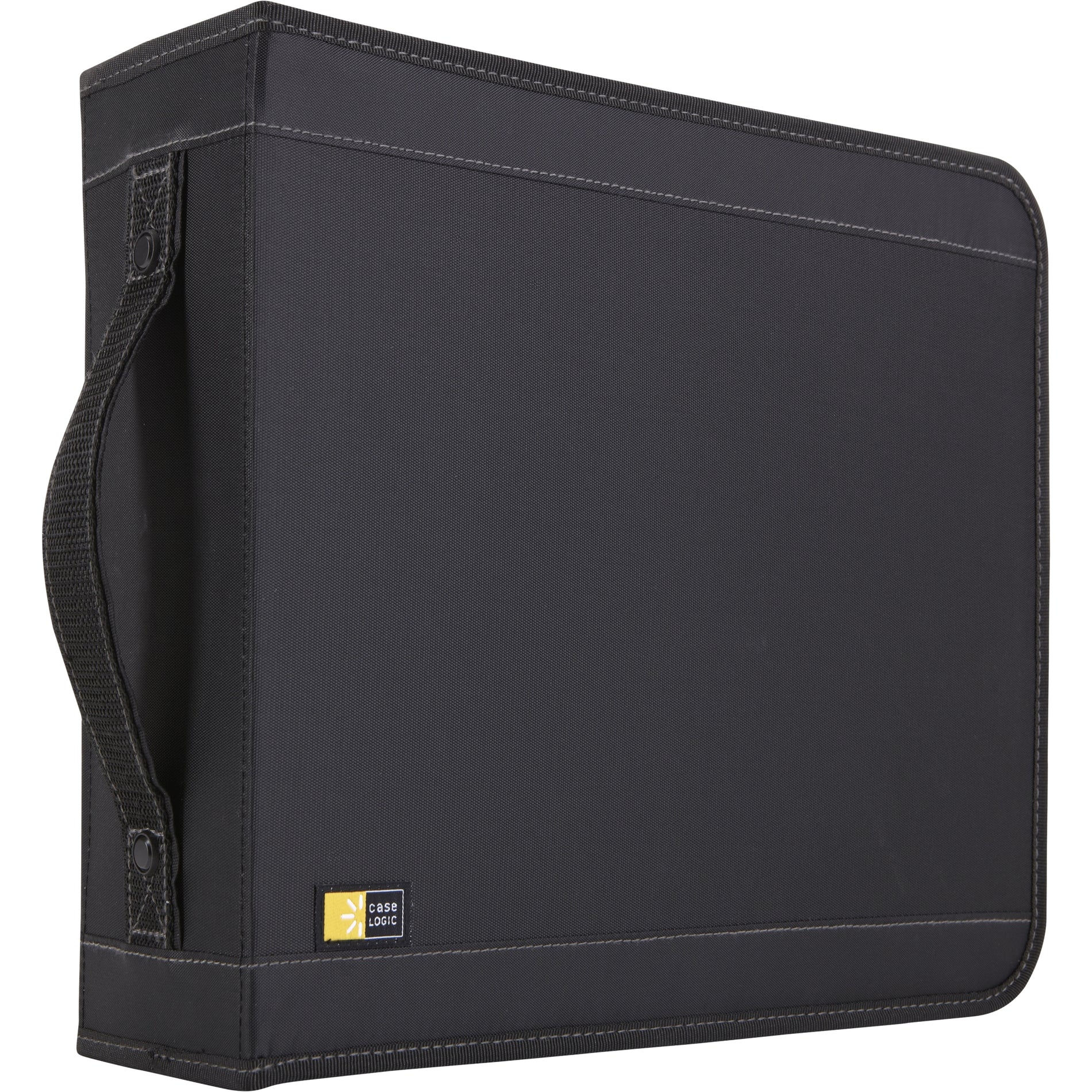 Case Logic CDW-208 BLACK 208 Capacity CD Wallet, Clamshell, Black, Nylon, 25 Year Warranty