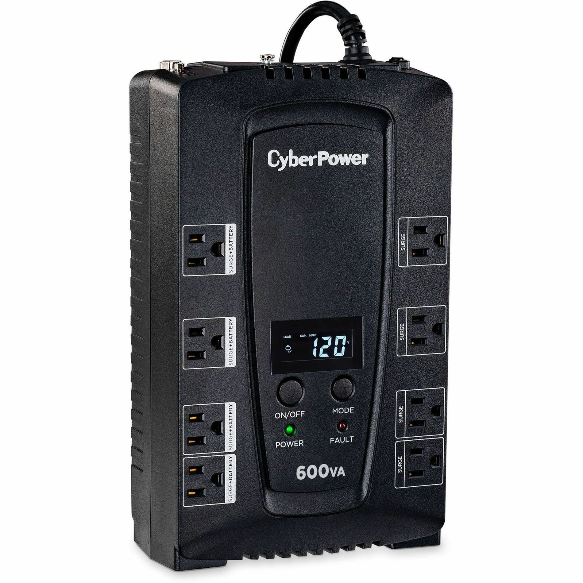 CyberPower Intelligent LCD 600 VA Desktop UPS [Discontinued]