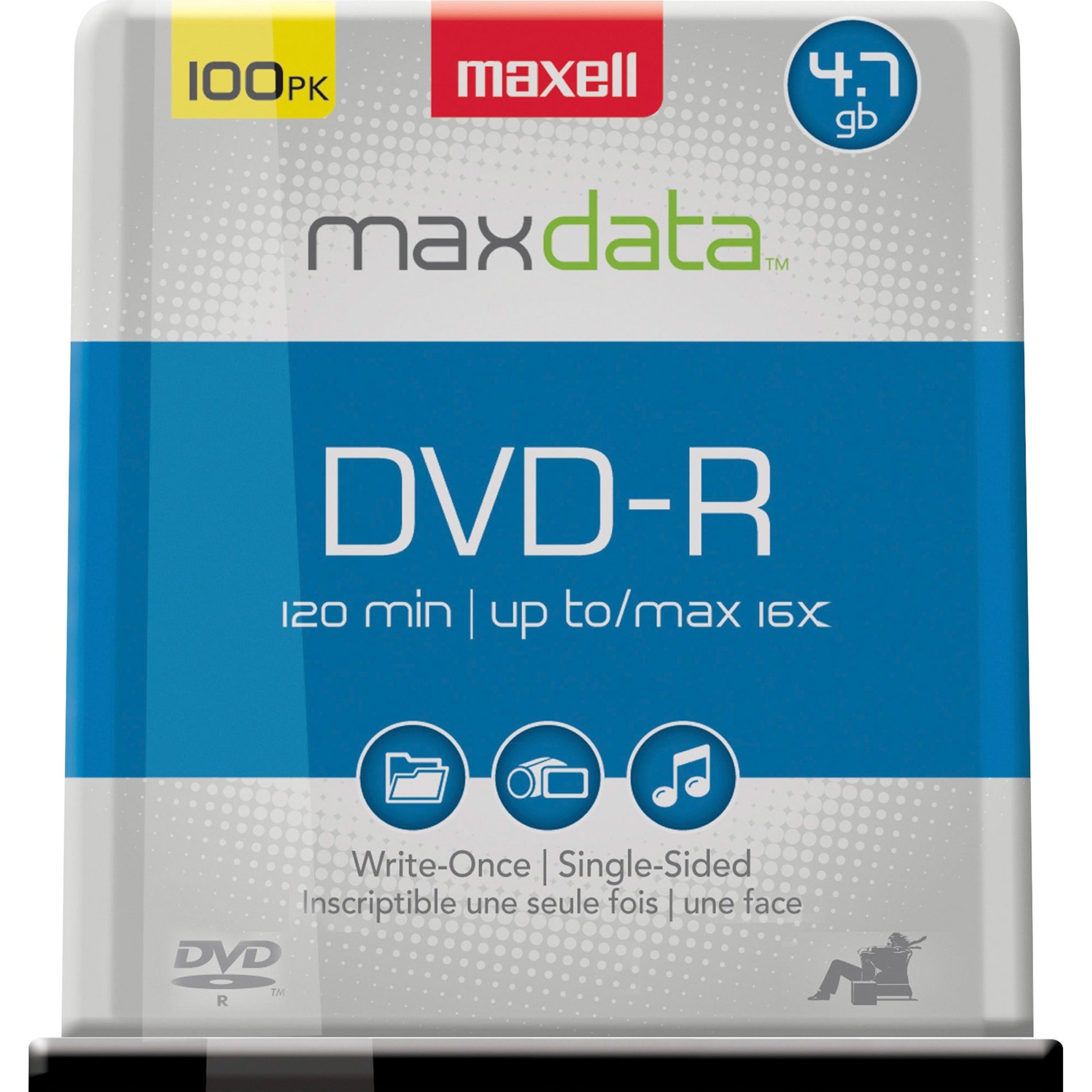 Maxell 16x DVD-R Media - 120mm [Discontinued]