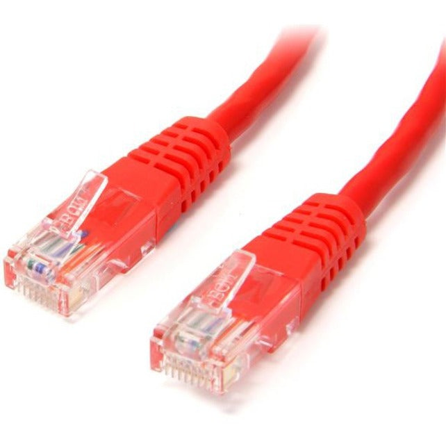 StarTech.com M45PATCH3RD Cat. 5E UTP Patch Cable, 3 ft Red, Lifetime Warranty
