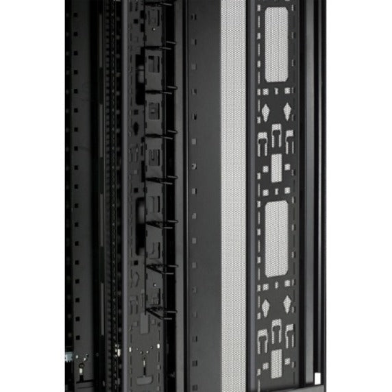 APC NetShelter SX AR7572 Vertical PDU Mount and Cable Organizer, Expanded Cable Management, 0U Rack Space, Black