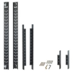 APC AR7503 600mm Wide Recessed Rail Kit, Black - Mount Your Equipment with Ease