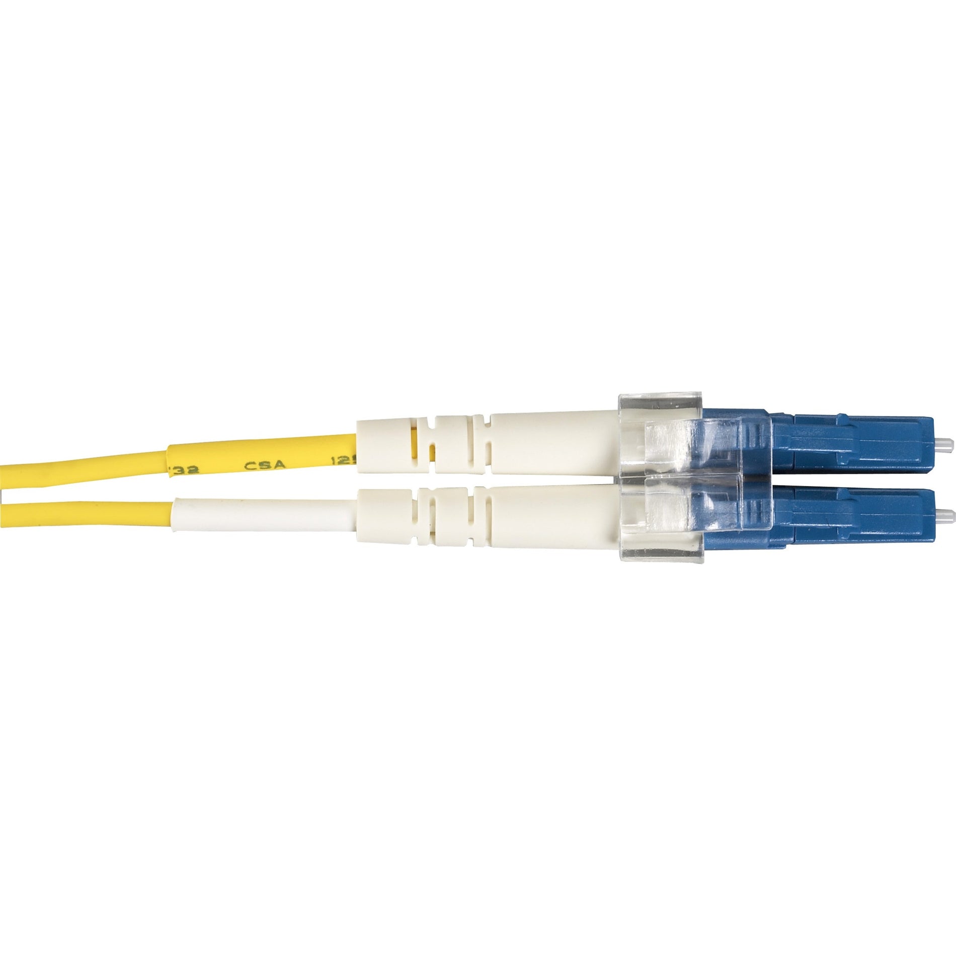 Black Box EFN310-001M-LCLC Fiber Optic Duplex Patch Network Cable, Crush Resistant, 3.20 ft, Single-mode