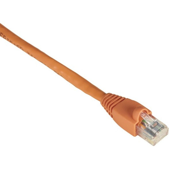 Black Box EVNSL649-0002 GigaTrue Cat.6 UTP Patch Network Cable, 2 ft, 1 Gbit/s, Snagless Boot, Orange