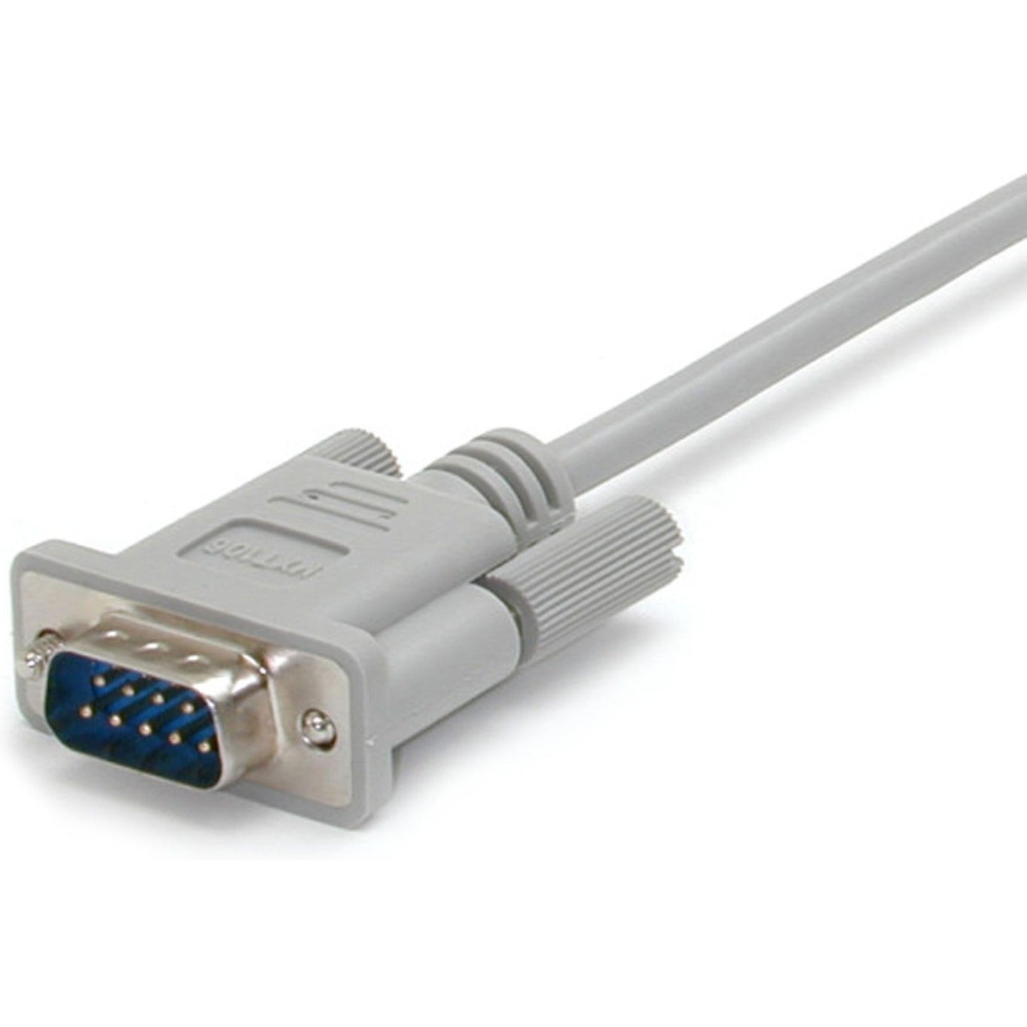 StarTech.com MXT106 15ft Straight Through DB9 Serial Cable - Mouse Extension Cable External, Gray