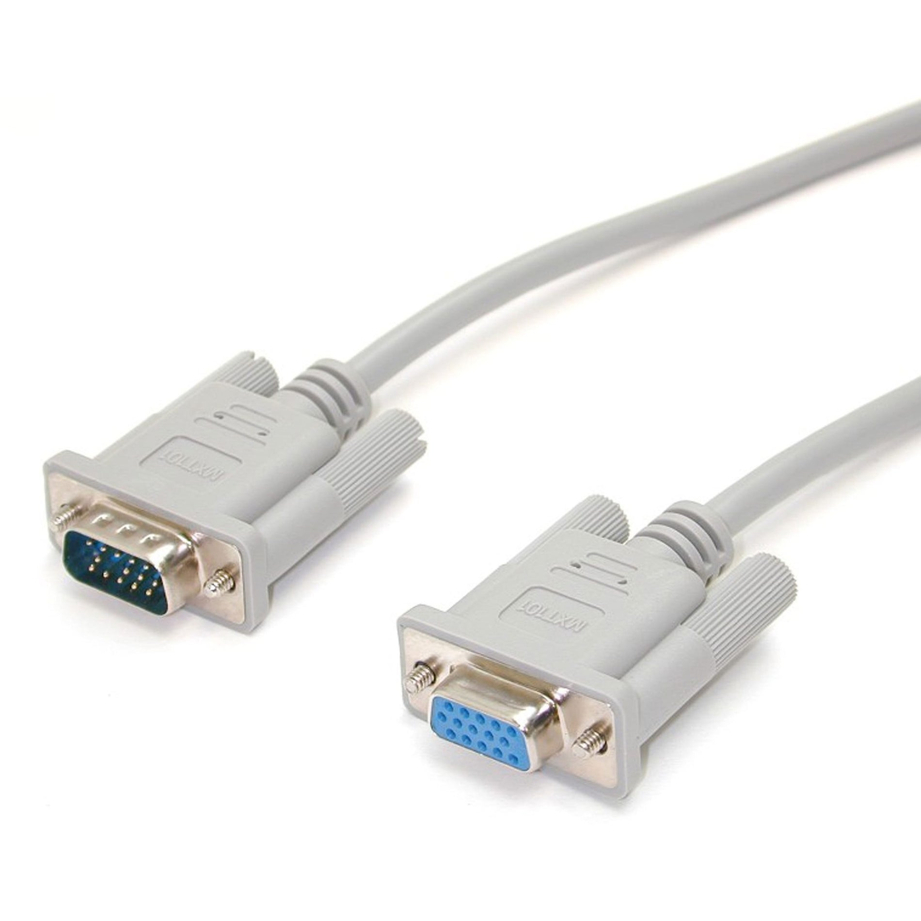 StarTech.com MXT105 15 ft VGA Monitor Extension Cable - HD15 M/F, Copper Conductor, 800 x 600 Supported Resolution