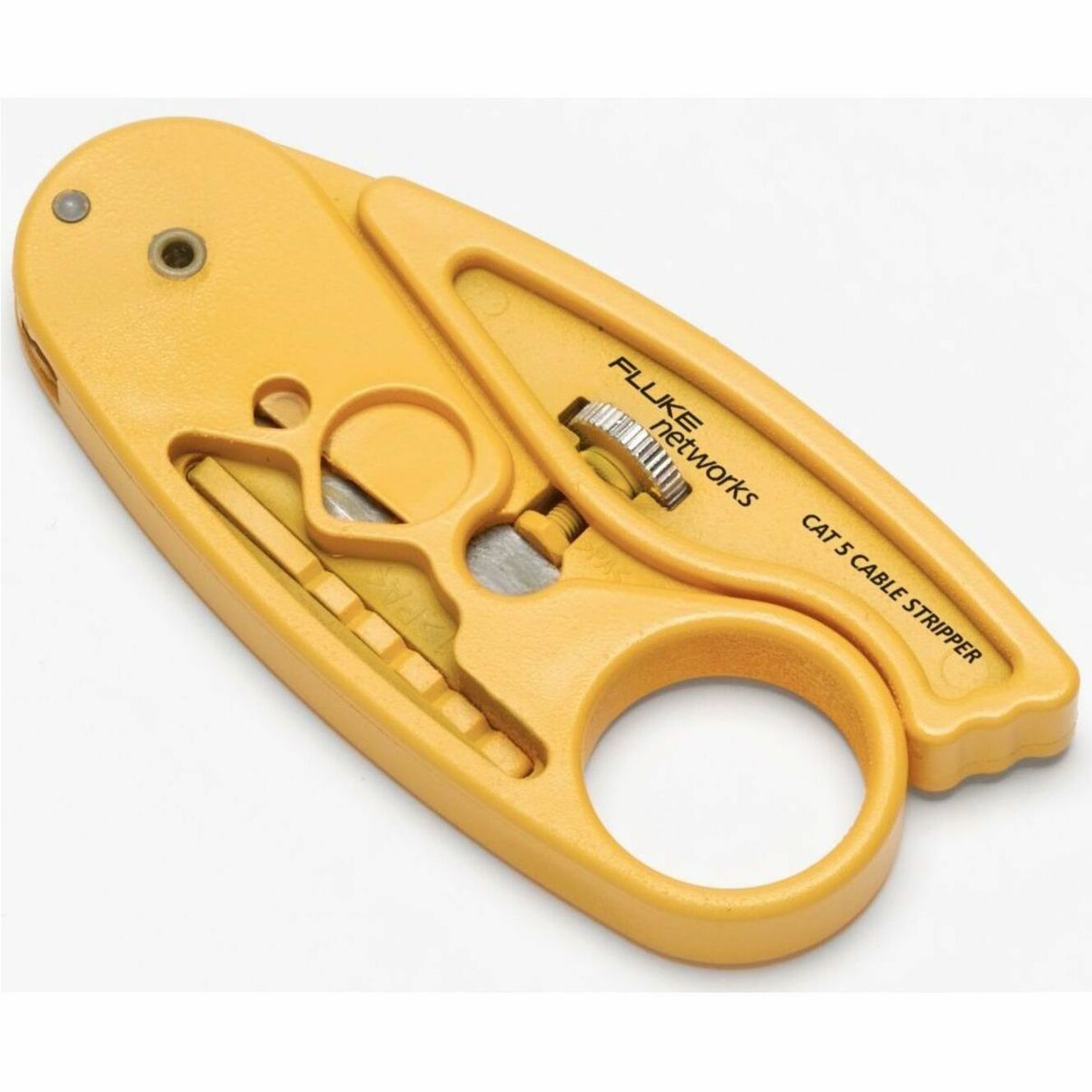 Fluke Networks 11230002 Round Cable Stripper, Cutting Tool for Stripping and Cutting