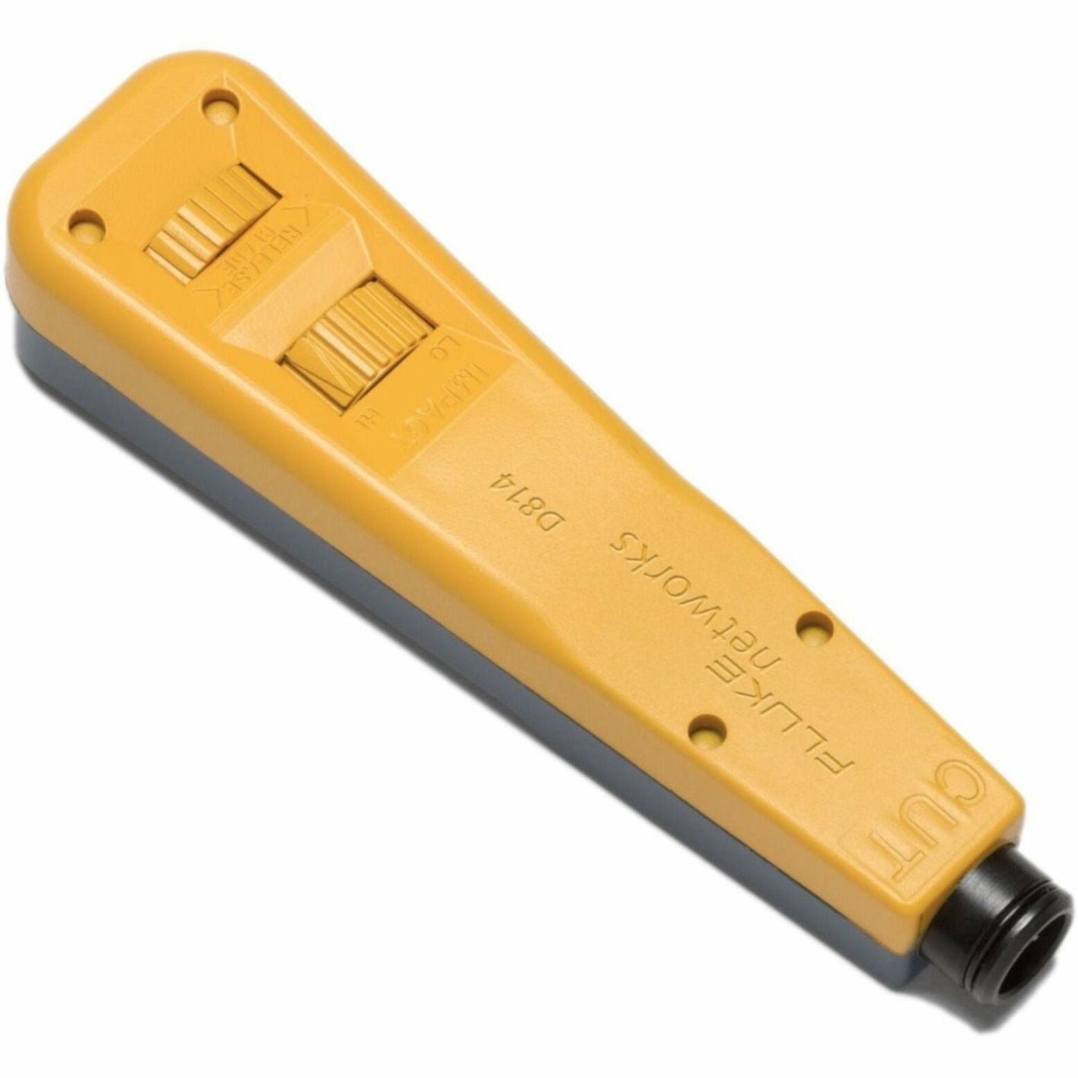 Fluke Networks 10055503 D814 Series Impact Punch Down Tool with Bix and EverSharp 66/110 Blade, Spring Loaded