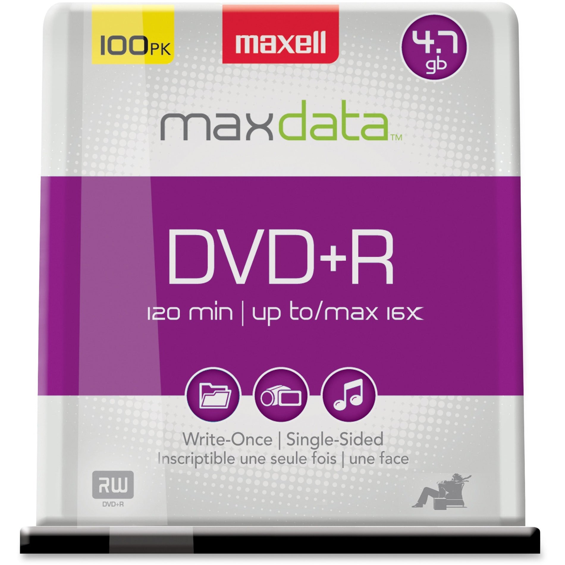 Maxell 16x DVD+R Media - 120mm [Discontinued]