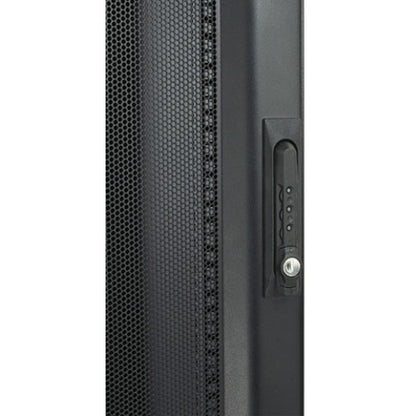 Side view of APC combination lock handle mounted on enclosure-alternate-image6