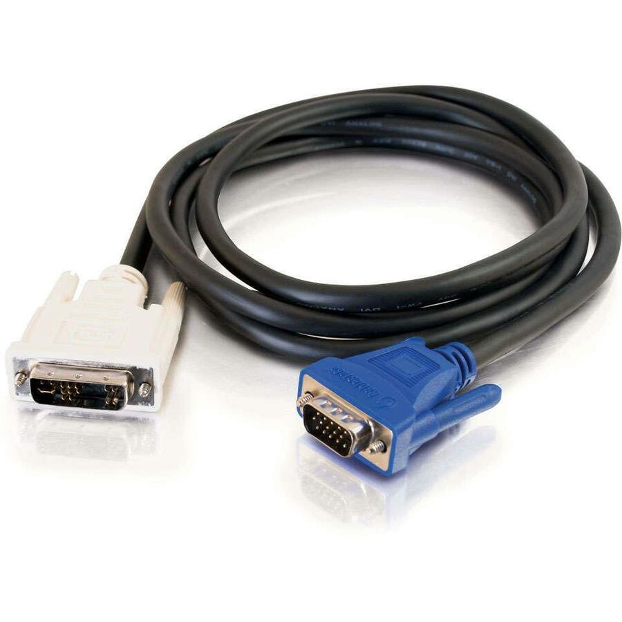 C2G 26955 98ft DVI-A zu HD15 VGA Videokabel - M/M Lebenslange Garantie Unterstützt Hot Plugging