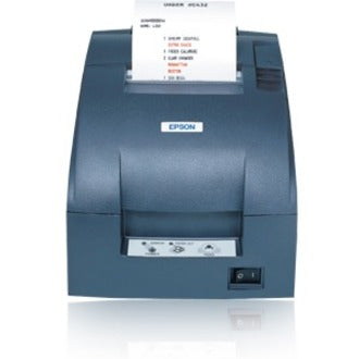 Epson C31C514653 TM-U220B POS Receipt Printer, Two-Color Dot-Matrix, Auto Cutter