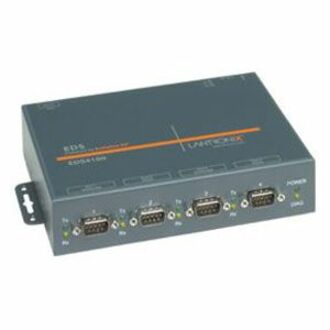 Lantronix ED41000P2-01 EDS4100 4-Port Device Server with PoE, Fast Ethernet