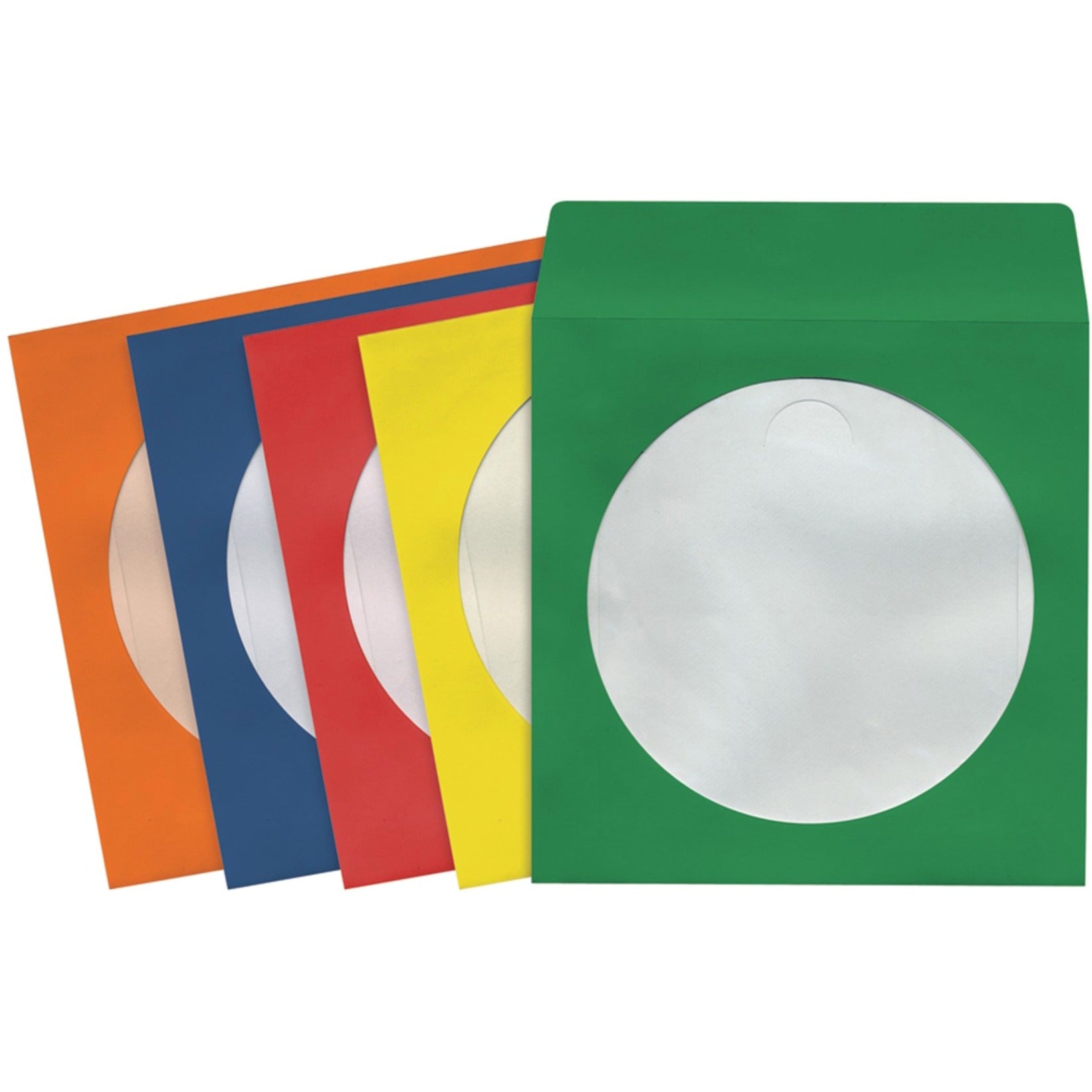 Maxell 190132 - CD403 CD/DVD Aufbewahrungshüllen Packung mit 100 Schiebeeinschub Verschiedene Farben