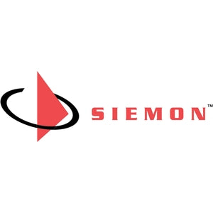 Siemon 10GMX-FPS04-02 Faceplate, Wall Mount, Flush Mount, 4 Sockets, White